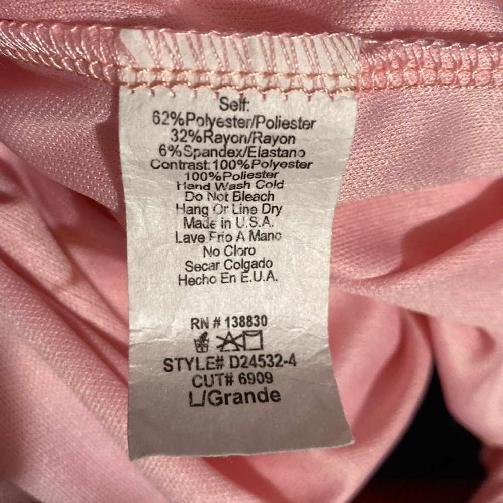 Stylish Fashion Nova Pink Turtleneck Mini Dress - Size Large - Picture 4 of 5